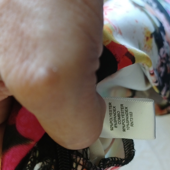 Spense pansy floral pencil skirt Size S, side zip, nwt - Picture 5 of 6